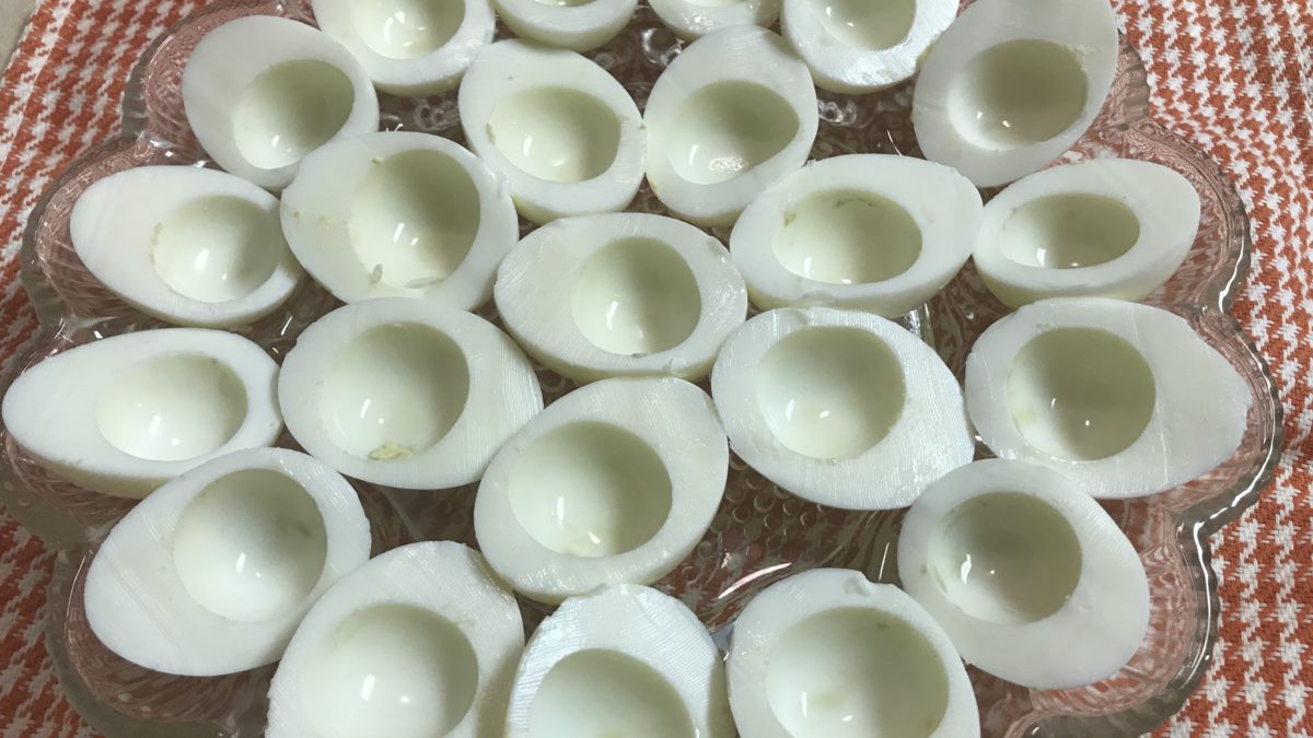 Sliced Eggs. LifeofaCherryWife