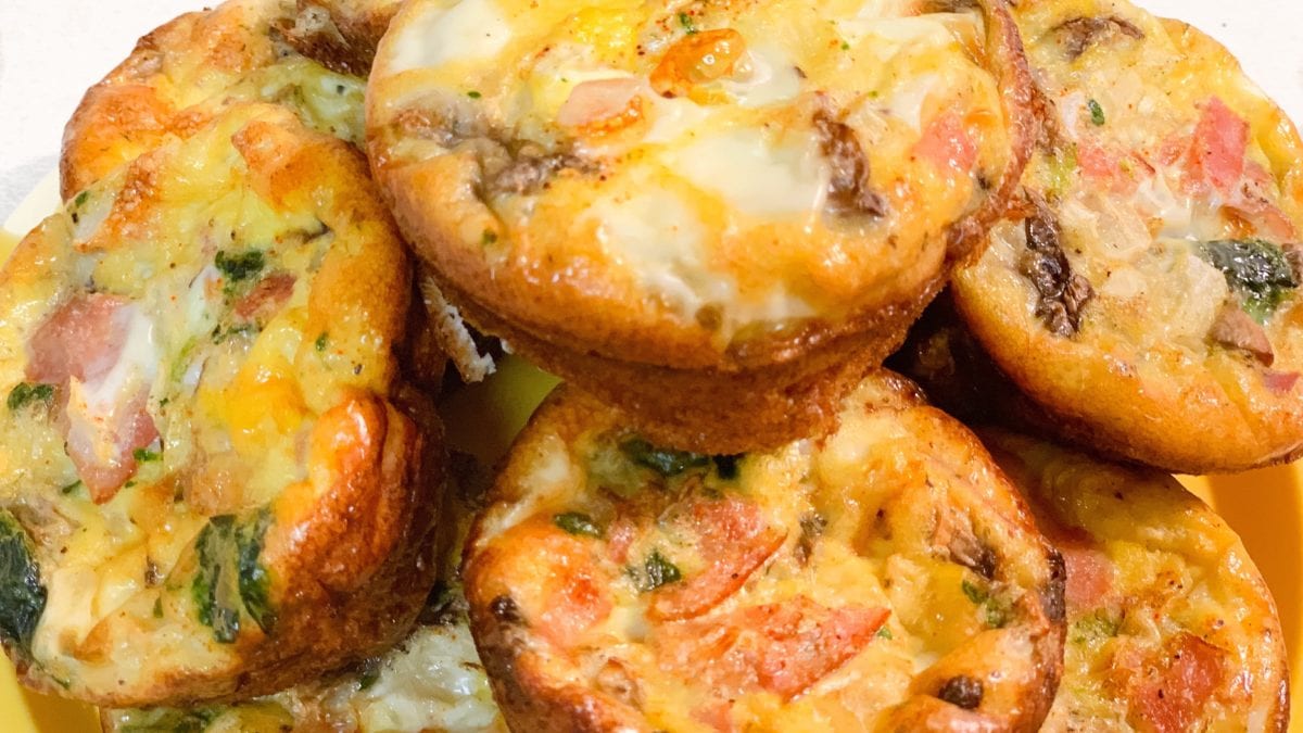 Low Carb-Keto Breakfast Egg Muffins