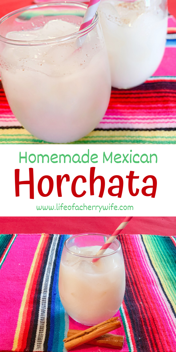 homemade mexican horchata