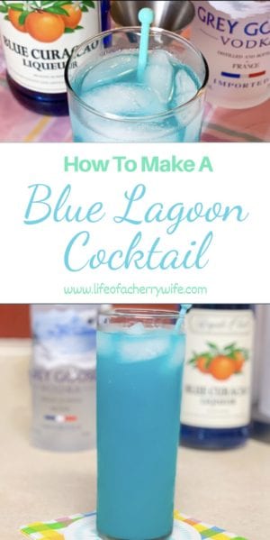 How To Make a Blue Lagoon Cocktail