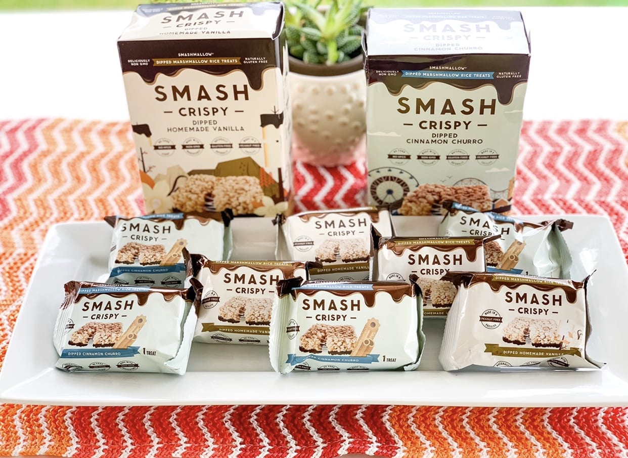 SmashMallow Rice Crispy treats, outdoor eats, summer favs