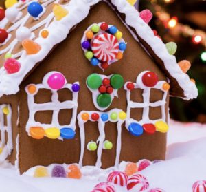 Christmas traditions gingerbread house