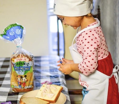 Orowheat Organic Bread, How to make eating fun for kids