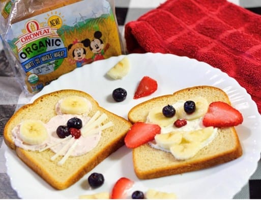 Organic Orowheat Bread, How to make eating fun for kids