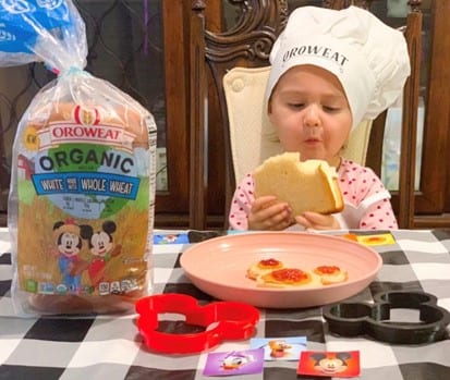 Organic Orowheat Bread, How to make eating fun for kids