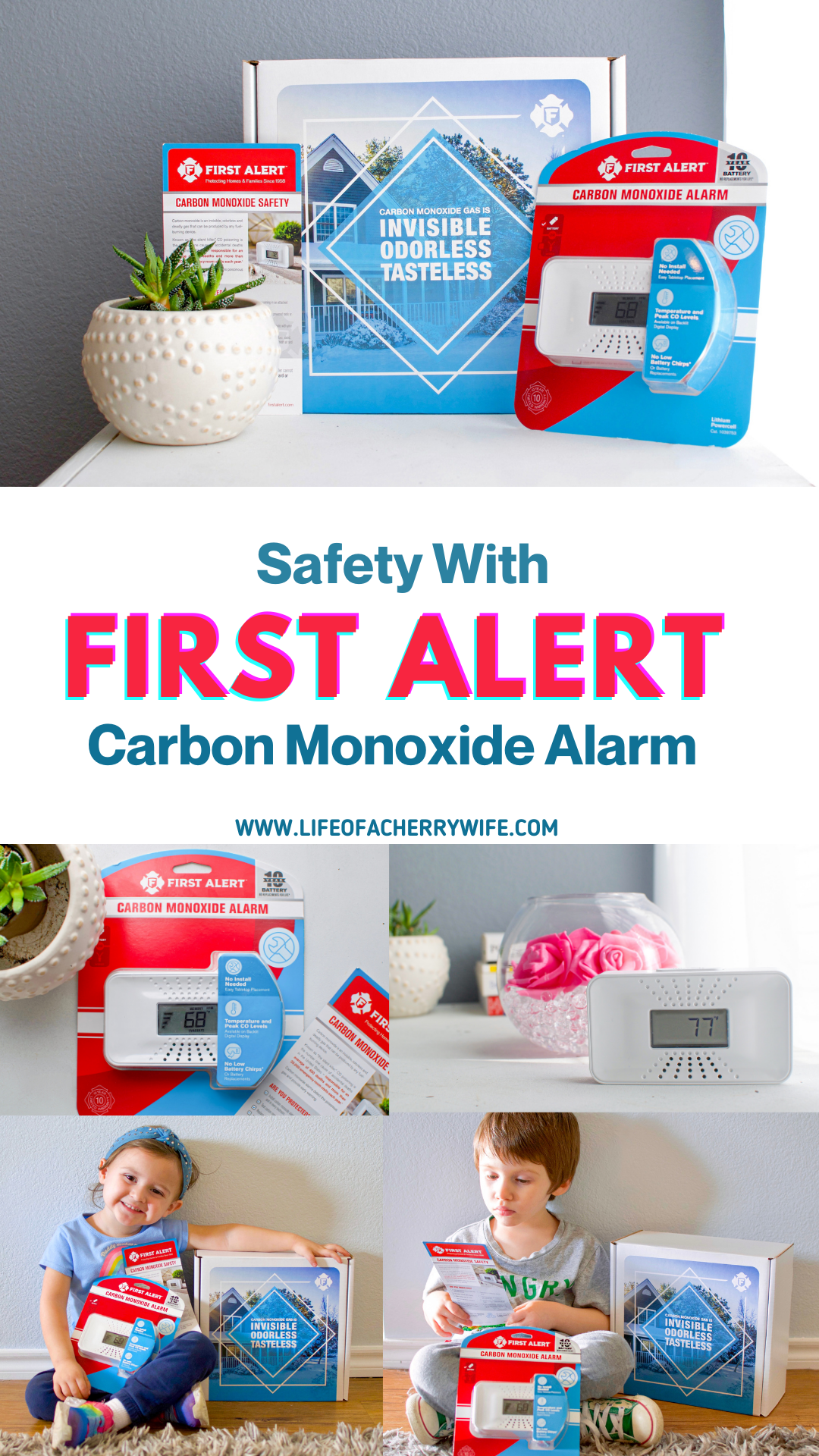 Safety with First Alert Alarm. Protect your loved ones from CO posioning