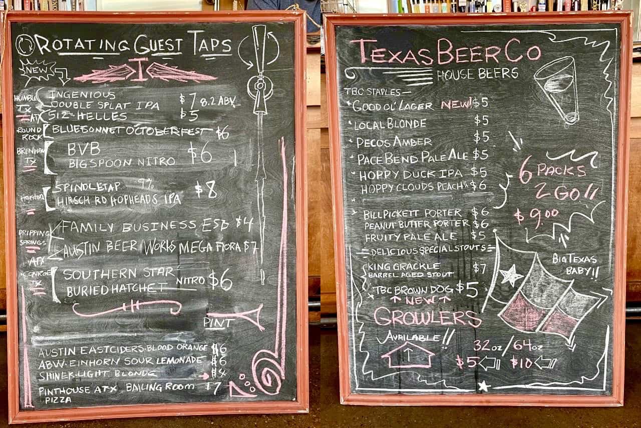 Texas Beer Co Taproom