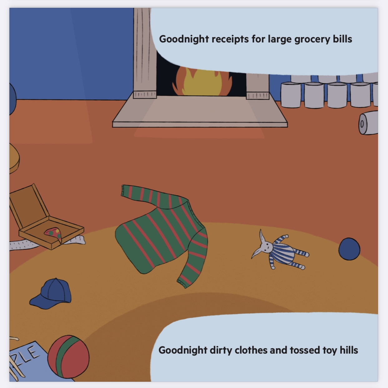 Goodnight Rona, Parody to Goodnight Moon by Stacy Russo