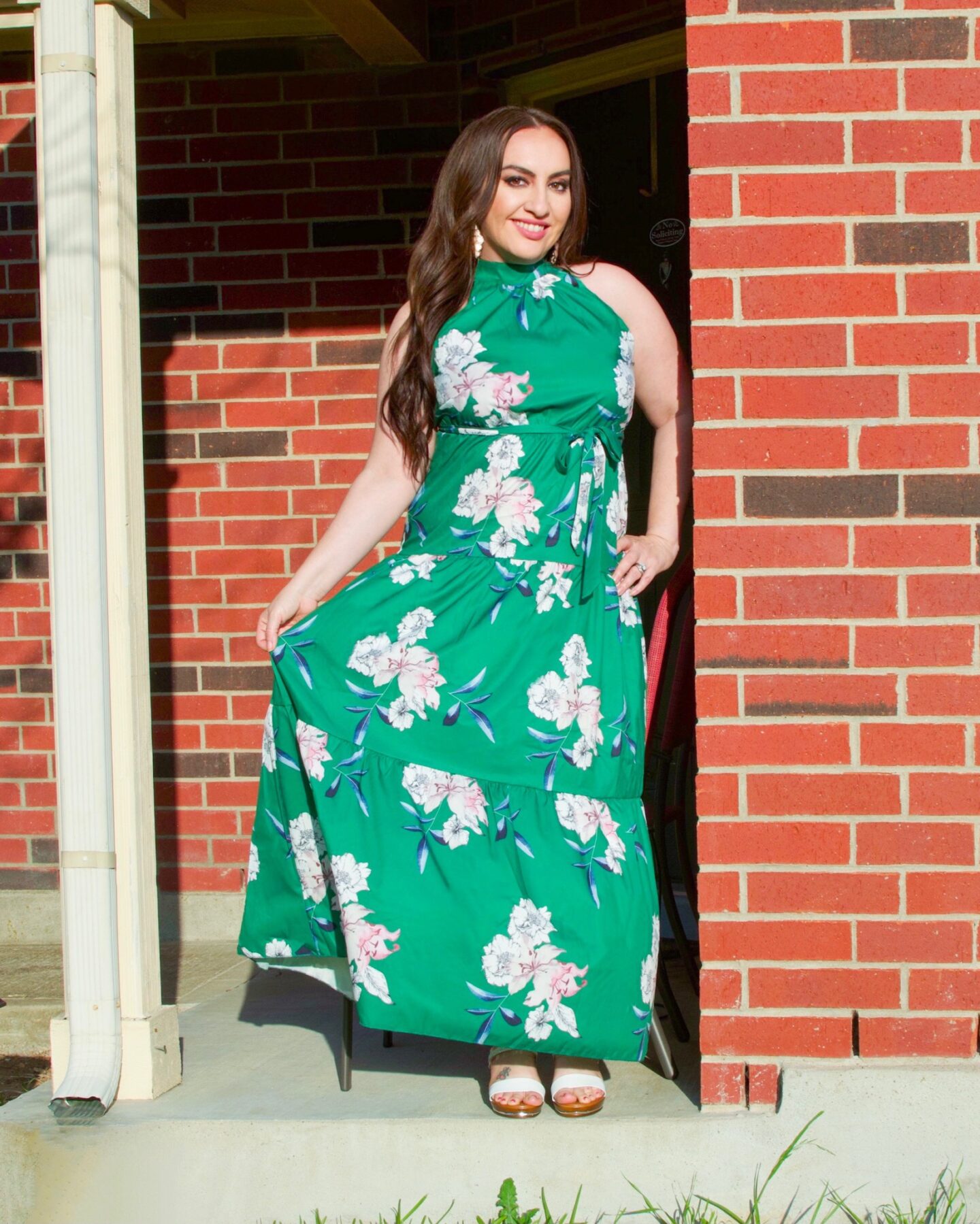 SHEIN Summer Maxi Dress with Coupon Code