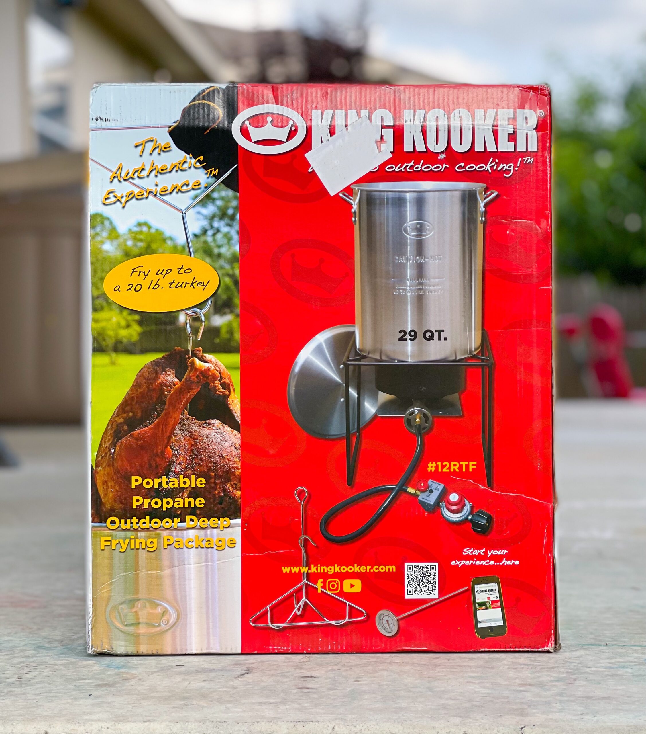 King Kooker 12" Turkey Fryer Package with 29 Quart Pot Father's Day, Gifts for Dad, Dick's Sporting Goods