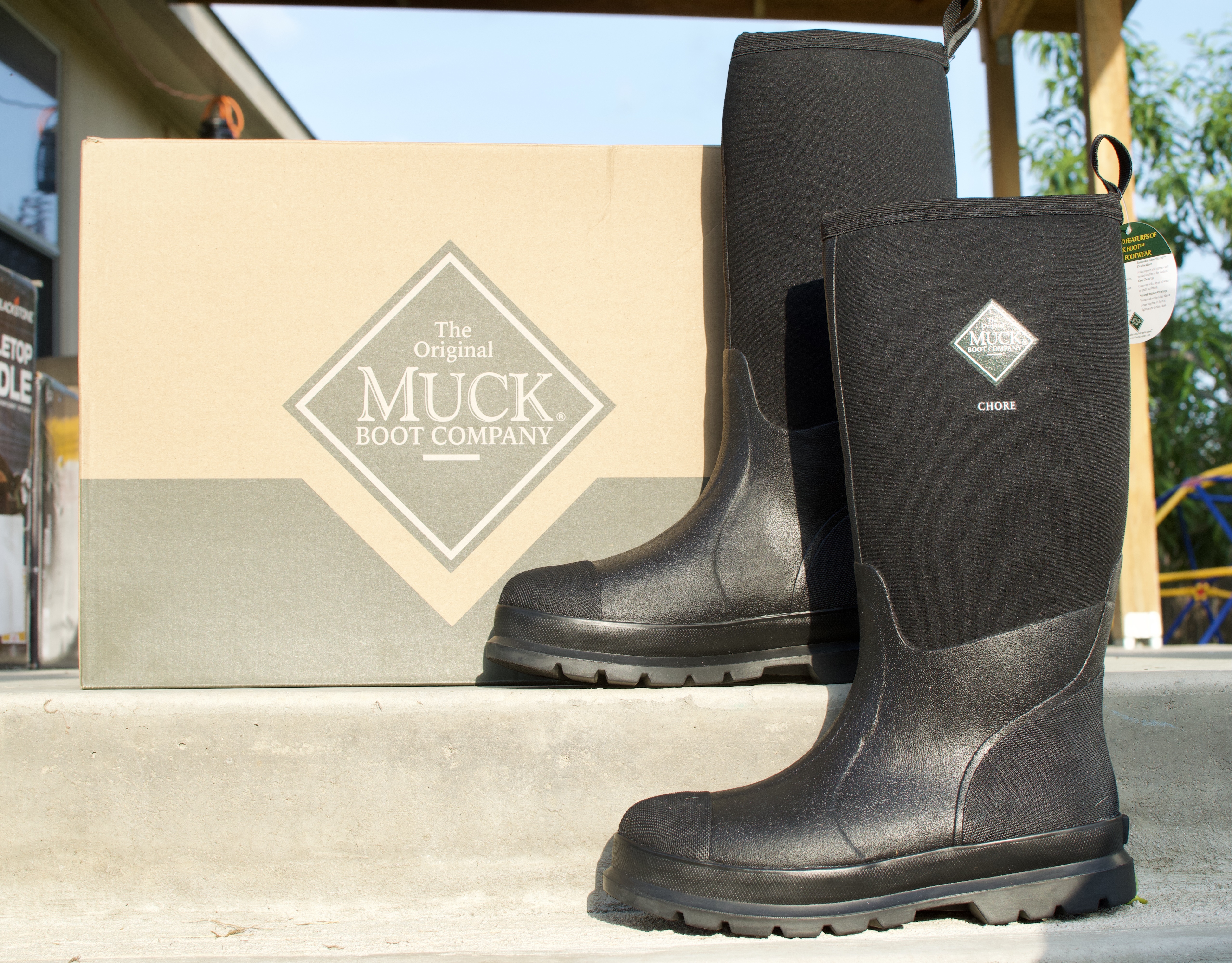 Muck Boots Men's Chore Max Hi Composite Toe Rubber Work Boots, Father's Day, Gifts for Dad, Dick's Sporting Goods