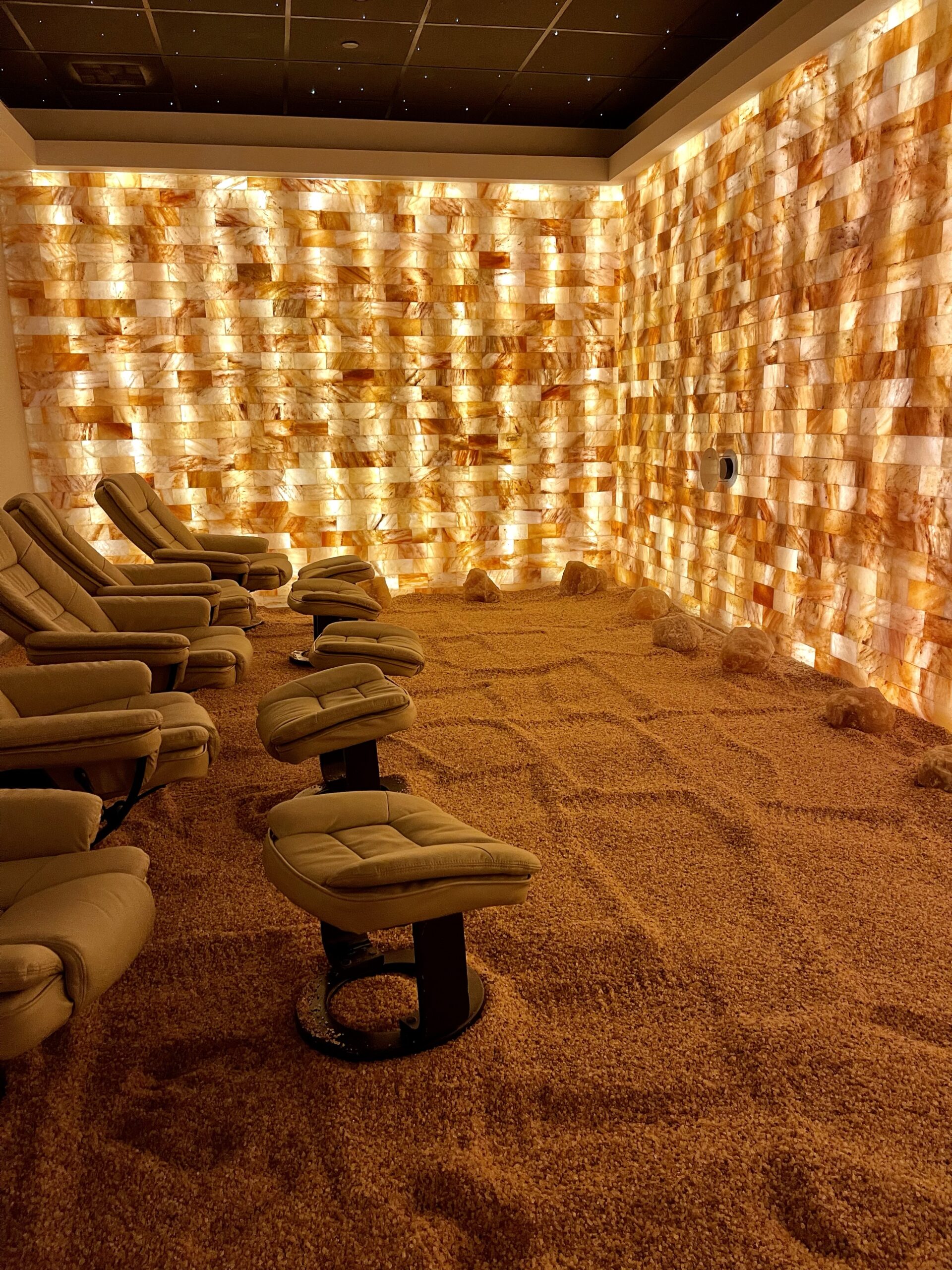 Halotherapy Room, Spa Kalahari, Kalahari Resorts, Round Rock TX, Spas in the Austin area