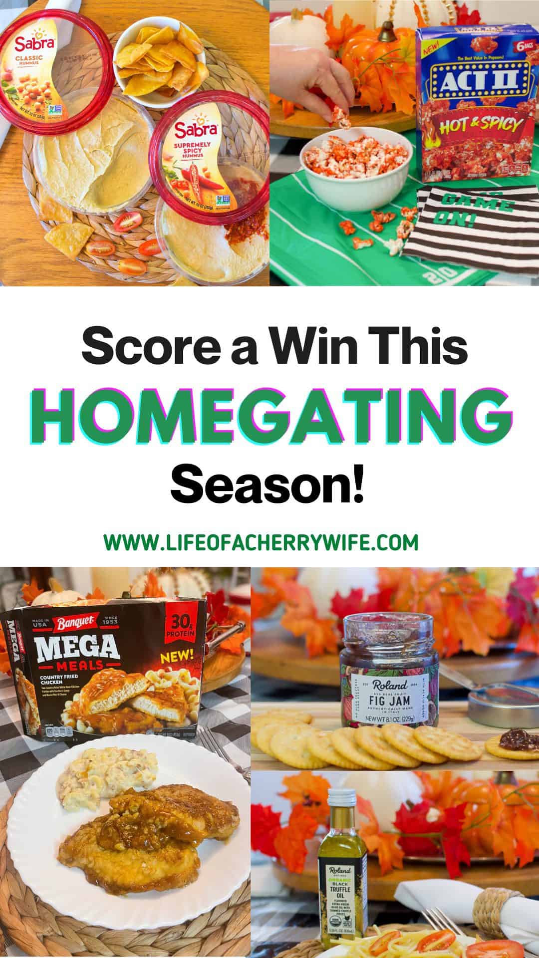 Score a Win This Homegating season!S